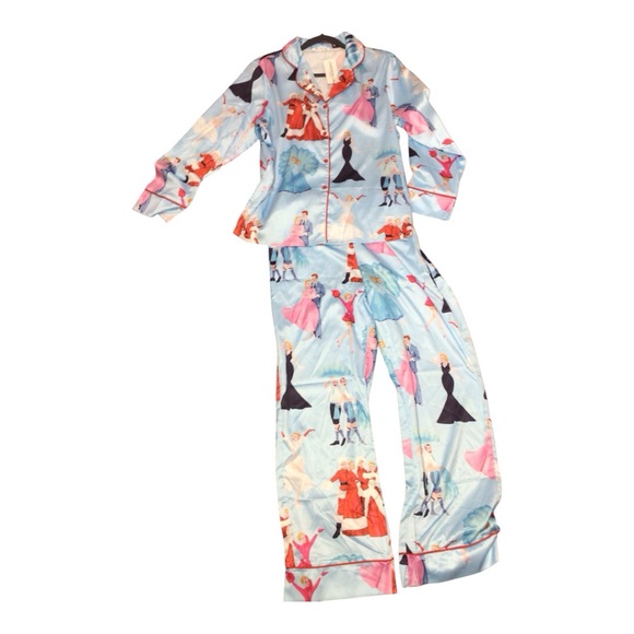 Sheshow Pajams Satin 2 piece set NWT size XL - Picture 3 of 5